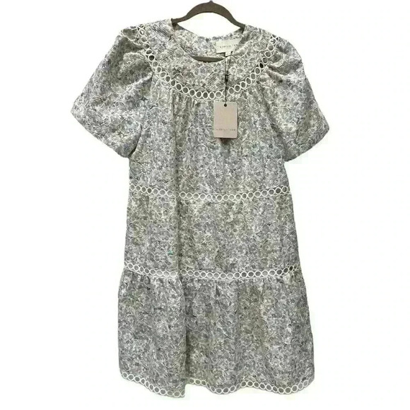 NWT - Adelyn Ray Embroidered Shift Dress - Picture 1 of 4